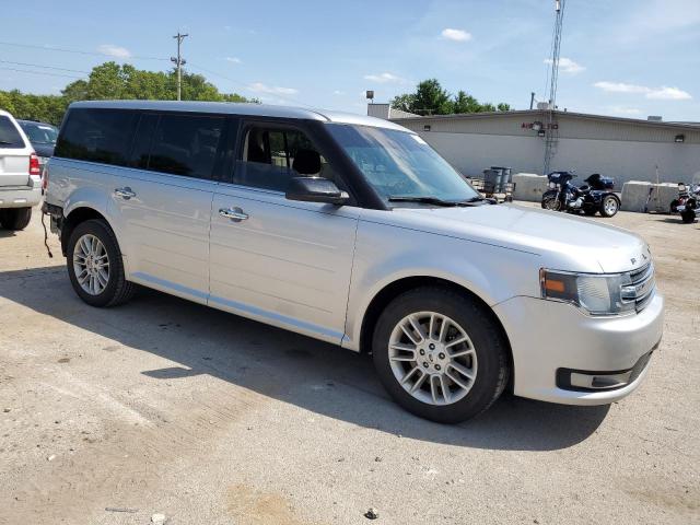 2FMGK5C86FBA18870 - 2015 FORD FLEX SEL SILVER photo 4