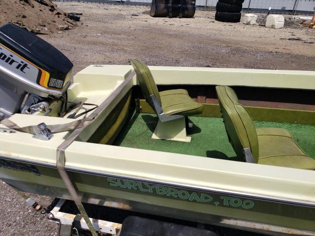 HPL021950777 - 1978 BOAT W/TRAILER GREEN photo 6