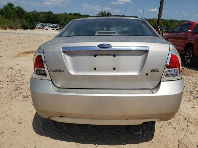 3FAHP08Z28R235020 - 2008 FORD FUSION SEL SILVER photo 6