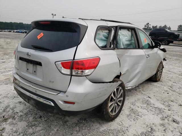 5N1AR2MN1FC722236 - 2015 NISSAN PATHFINDER S SILVER photo 3