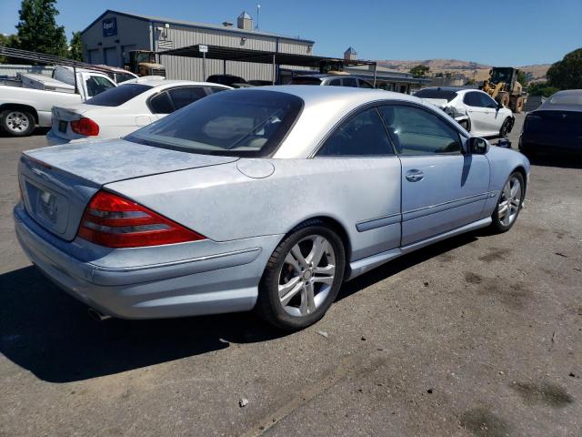 WDBPJ78J22A020926 - 2002 MERCEDES-BENZ CL 600 SILVER photo 3