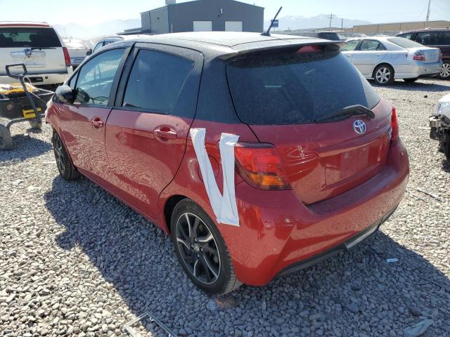 VNKKTUD30GA061372 - 2016 TOYOTA YARIS L RED photo 2