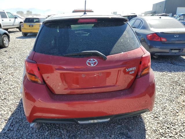 VNKKTUD30GA061372 - 2016 TOYOTA YARIS L RED photo 6