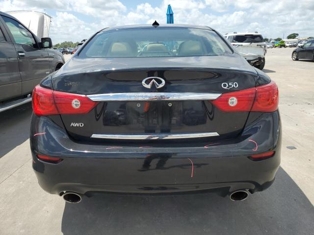 JN1BV7AR5FM412595 - 2015 INFINITI Q50 BASE BLACK photo 6