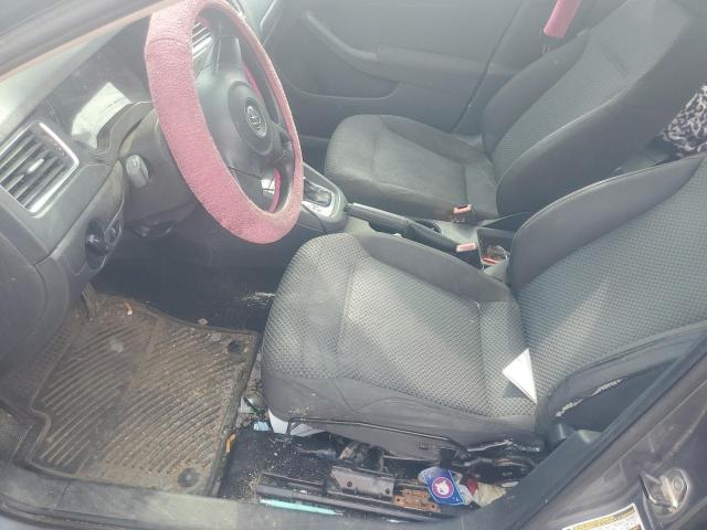 3VW2K7AJ5CM392667 - 2012 VOLKSWAGEN JETTA BASE رمادي صورة 7