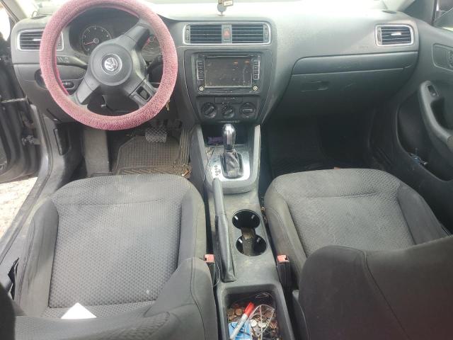 3VW2K7AJ5CM392667 - 2012 VOLKSWAGEN JETTA BASE رمادي صورة 8