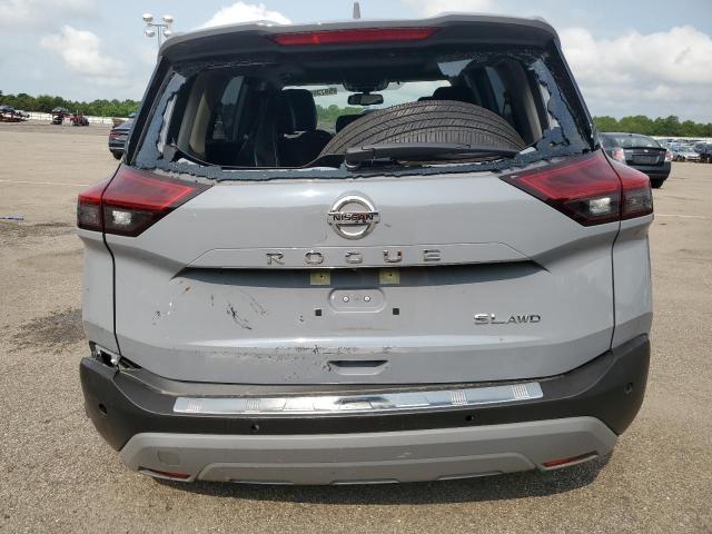 JN8AT3CB3MW241813 - 2021 NISSAN ROGUE SL GRAY photo 6