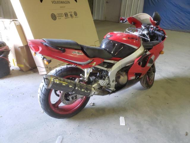 JKAZX4J172A049656 - 2002 KAWASAKI ZX600 J1 RED photo 4