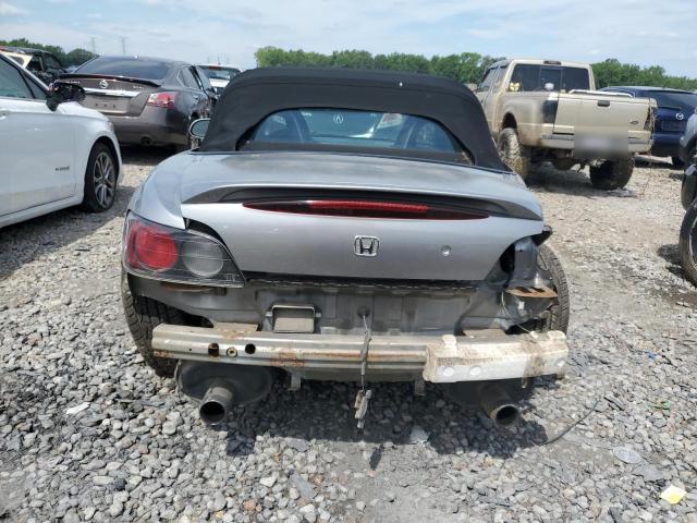 JHMAP1147YT008502 - 2000 HONDA S2000 SILVER photo 6