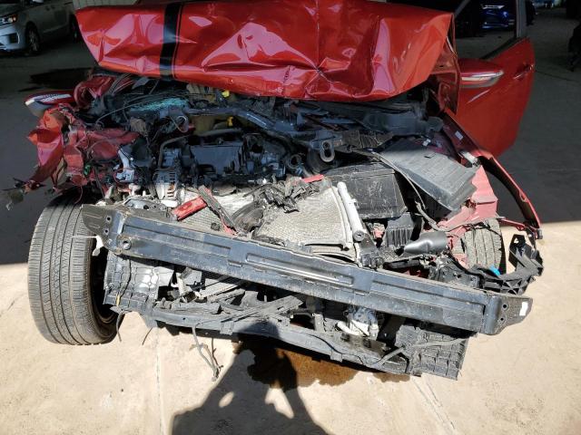 3KPFL4A84JE243008 - 2018 KIA FORTE EX RED photo 11
