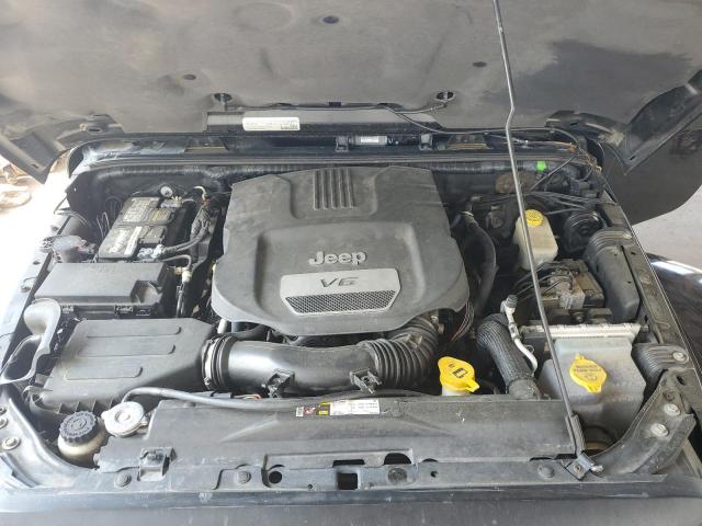 1C4BJWEG7FL528236 - 2015 JEEP WRANGLER U SAHARA BLACK photo 11