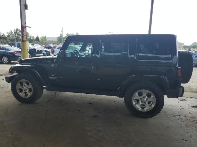 1C4BJWEG7FL528236 - 2015 JEEP WRANGLER U SAHARA BLACK photo 2