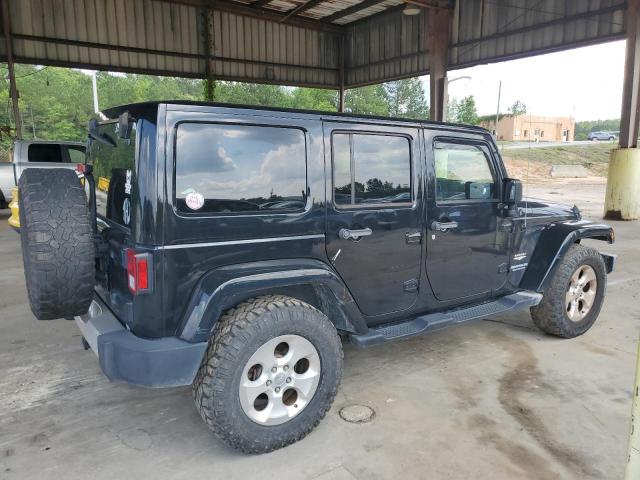 1C4BJWEG7FL528236 - 2015 JEEP WRANGLER U SAHARA BLACK photo 3