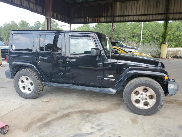 1C4BJWEG7FL528236 - 2015 JEEP WRANGLER U SAHARA BLACK photo 4