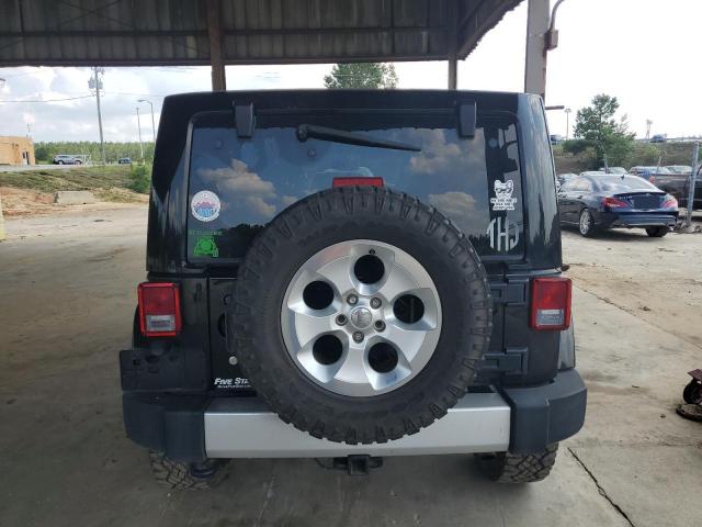 1C4BJWEG7FL528236 - 2015 JEEP WRANGLER U SAHARA BLACK photo 6
