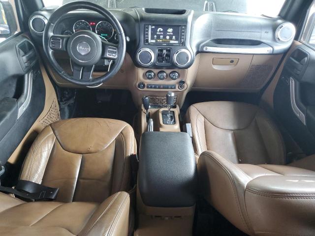 1C4BJWEG7FL528236 - 2015 JEEP WRANGLER U SAHARA BLACK photo 8