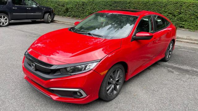 2HGFC1F73LH680263 - 2020 HONDA CIVIC EXL RED photo 1