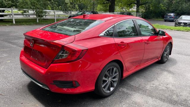 2HGFC1F73LH680263 - 2020 HONDA CIVIC EXL RED photo 4