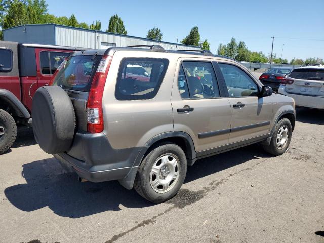 JHLRD78515C054114 - 2005 HONDA CR-V LX BROWN photo 3