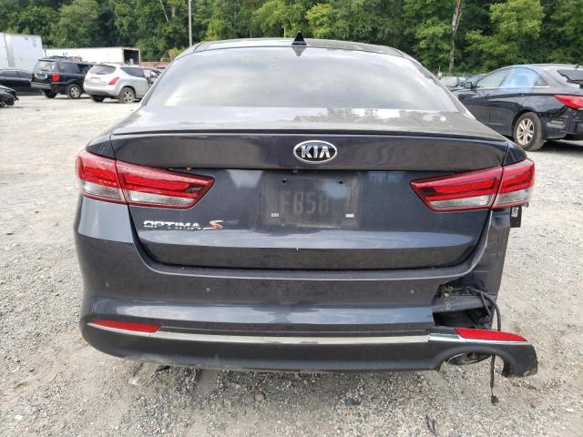 5XXGT4L37JG254629 - 2018 KIA OPTIMA LX GRAY photo 6