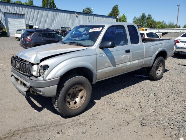 5TESN92NX1Z800670 - 2001 TOYOTA TACOMA XTRACAB PRERUNNER 银色 照片 1