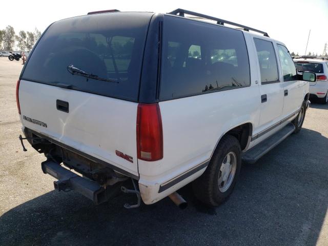 1GKEC16RXXJ735943 - 1999 GMC SUBURBAN C1500 WHITE photo 4