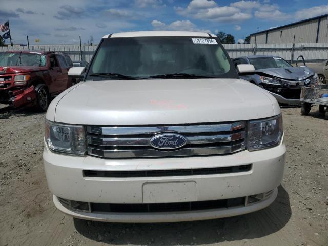 2FMGK5CCXCBD23062 - 2012 FORD FLEX SEL WHITE photo 5