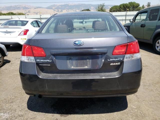 4S3BMBA64A3219684 - 2010 SUBARU LEGACY 2.5I GRAY photo 6