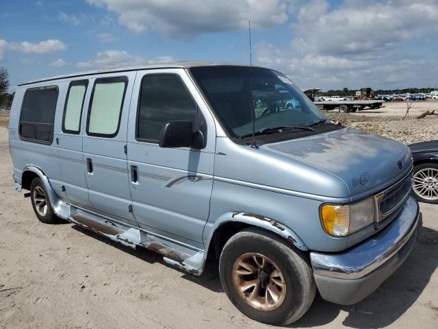 1FDRE1421YHB66269 - 2000 FORD ECONOLINE E150 VAN BLUE photo 4