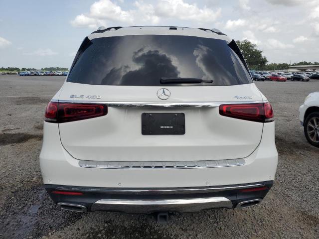 4JGFF5KE9MA526346 - 2021 MERCEDES-BENZ GLS 450 4MATIC WHITE photo 6