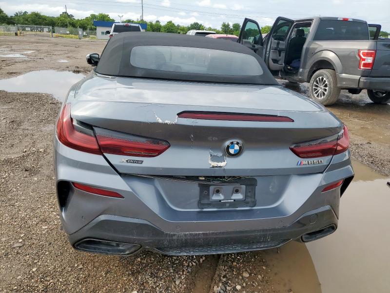 WBAFY4C07NCH97004 - 2022 BMW M850XI GRAY photo 6