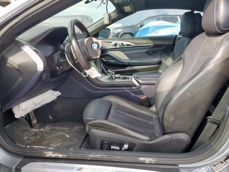 WBAFY4C07NCH97004 - 2022 BMW M850XI GRAY photo 7