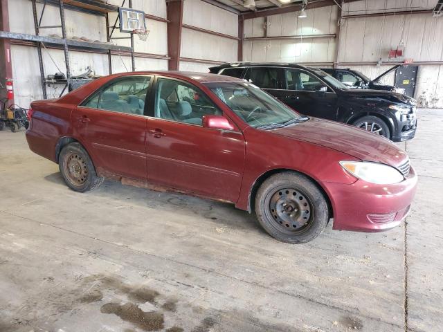4T1BE32K96U143147 - 2006 TOYOTA CAMRY LE BURGUNDY photo 4