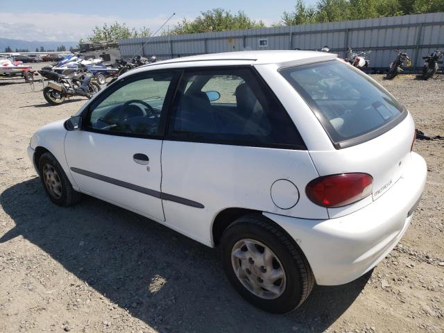 2C1MR2221Y6713233 - 2000 CHEVROLET METRO LSI WHITE photo 2