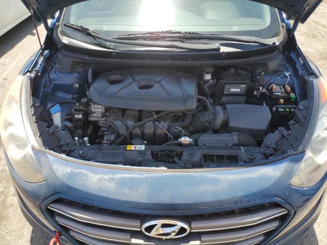 KMHD35LH2GU260406 - 2016 HYUNDAI ELANTRA GT BLUE photo 11