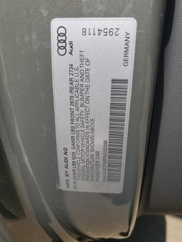 WAUW4GF56RN000396 - 2024 AUDI S5 PREMIUM PLUS SILVER photo 13