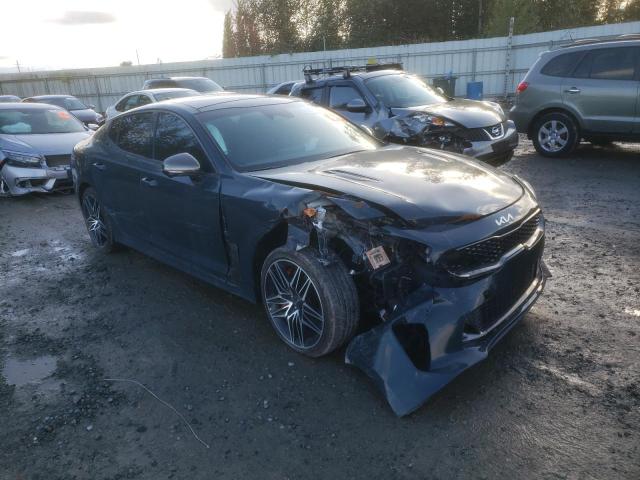 KNAE55LC1N6114648 - 2022 KIA STINGER GT2 BLACK photo 1