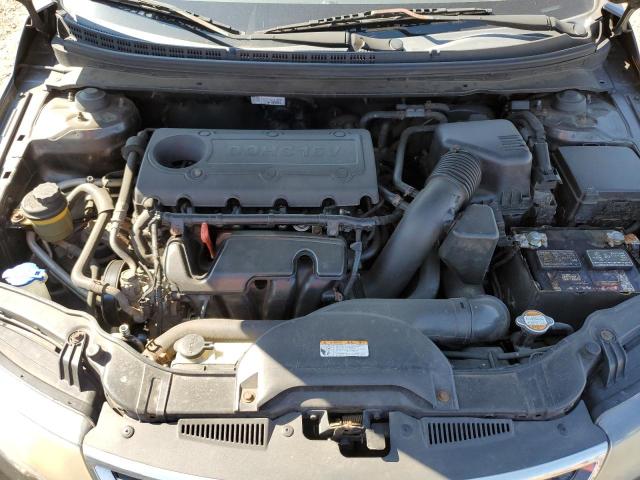 KNAFU5A28B5441972 - 2011 KIA FORTE EX GRAY photo 11