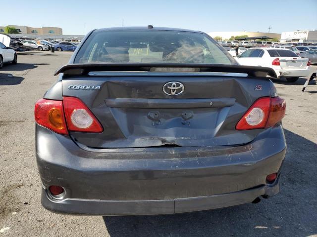 2T1BU40E29C035934 - 2009 TOYOTA COROLLA BASE GRAY photo 6