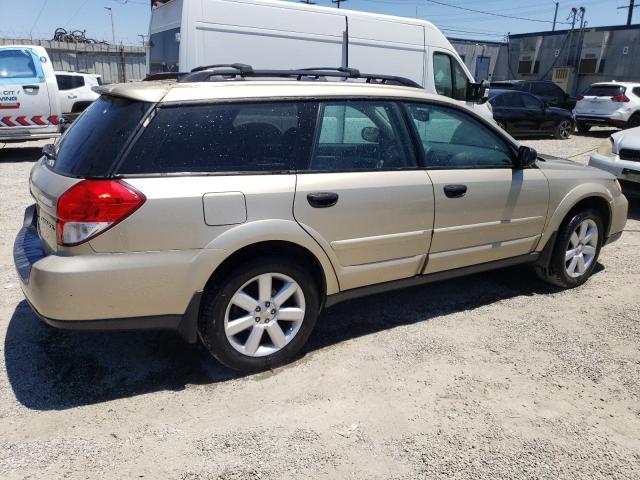 4S4BP61C087307117 - 2008 SUBARU OUTBACK 2.5I GOLD photo 3