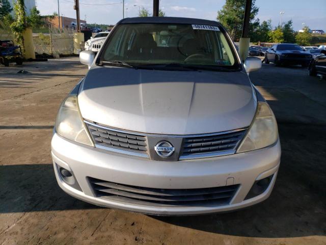 3N1BC13E57L367439 - 2007 NISSAN VERSA S SILVER photo 5