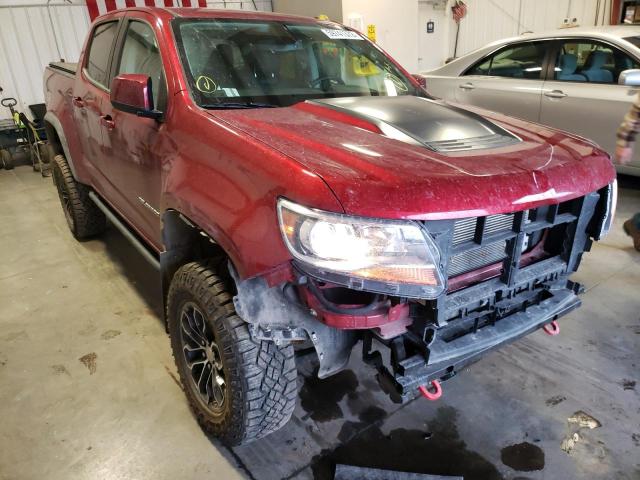 1GCGTEEN7M1295721 - 2021 CHEVROLET COLORADO ZR2 RED photo 1