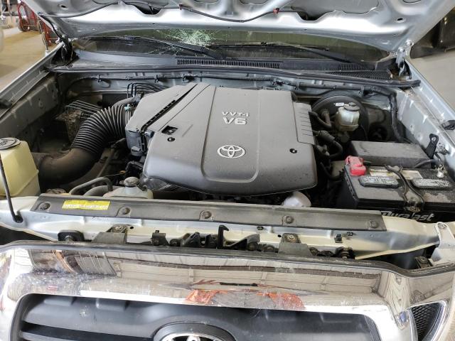 3TMJU62N89M072935 - 2009 TOYOTA TACOMA DOUBLE CAB PRERUNNER SILVER photo 11