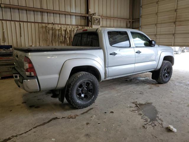 3TMJU62N89M072935 - 2009 TOYOTA TACOMA DOUBLE CAB PRERUNNER SILVER photo 3