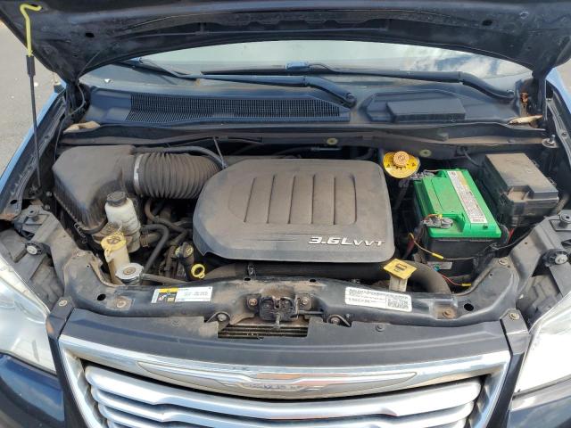 2C4RC1CG4FR572166 - 2015 CHRYSLER TOWN & COU TOURING L BLACK photo 12