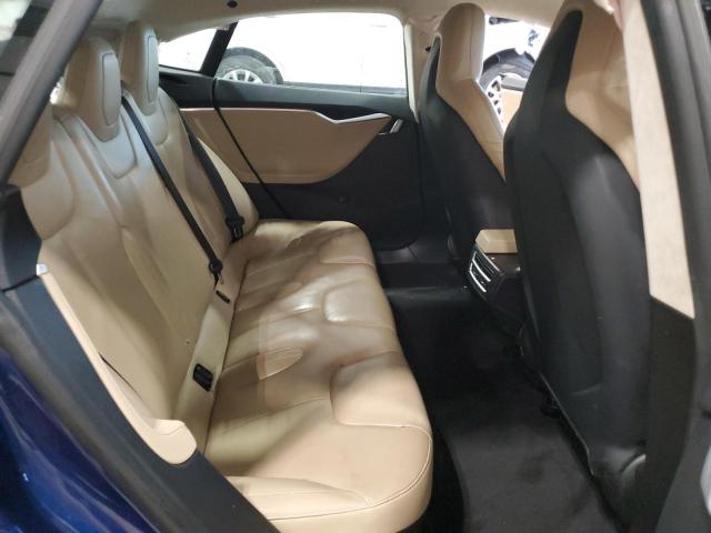 5YJSA1E27FF111550 - 2015 TESLA MODEL S BLUE photo 10