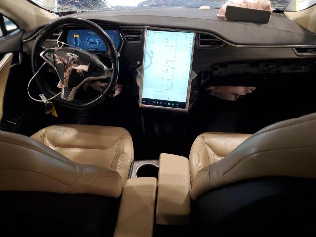 5YJSA1E27FF111550 - 2015 TESLA MODEL S BLUE photo 8