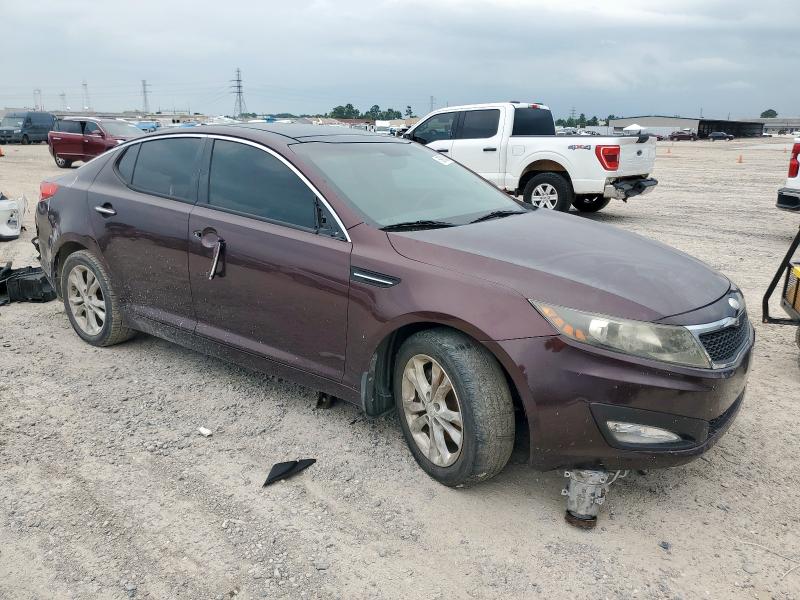 5XXGN4A71DG127699 - 2013 KIA OPTIMA EX MAROON photo 4