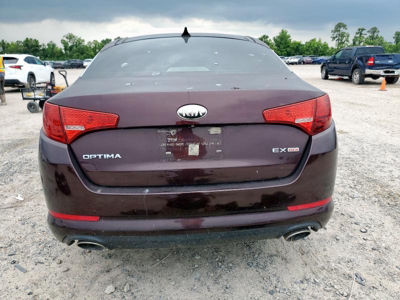5XXGN4A71DG127699 - 2013 KIA OPTIMA EX MAROON photo 6