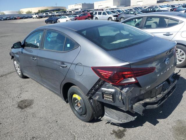 5NPD74LF8KH446083 - 2019 HYUNDAI ELANTRA SE GRAY photo 2